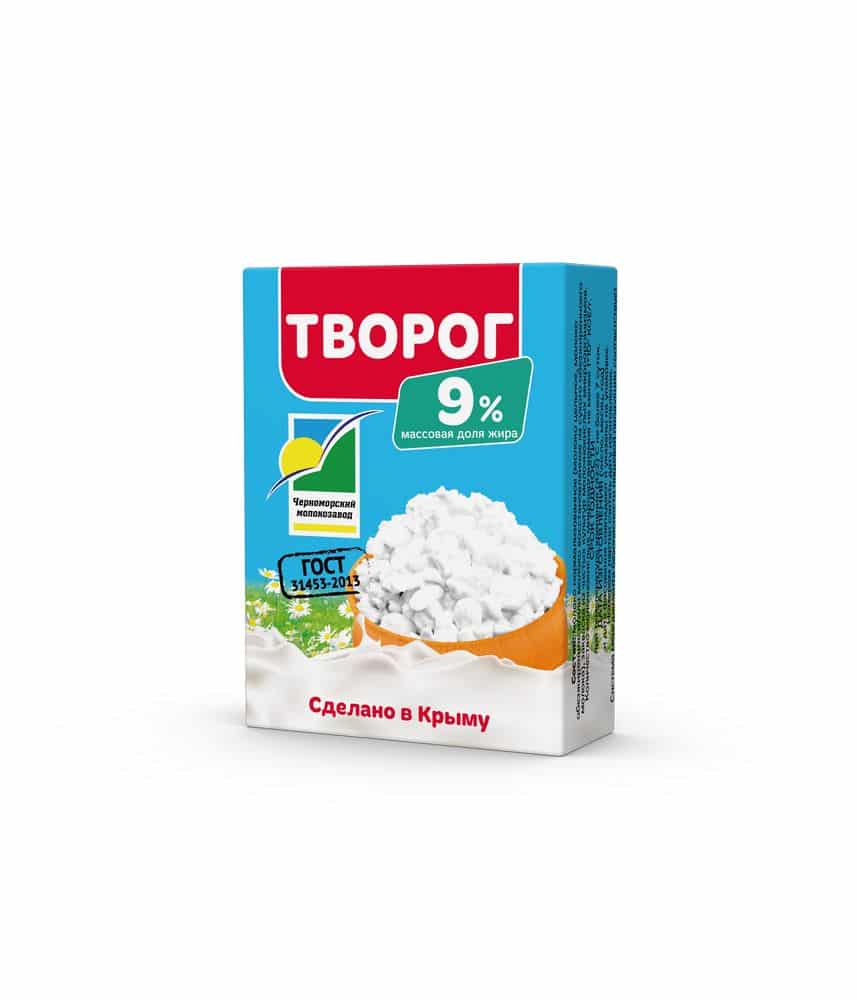 Творог ЧМЗ 9% 180г купить в Симферополе, Евпатории и по всему Крыму с  доставкой из интернет-магазина Корзина | Цены ниже