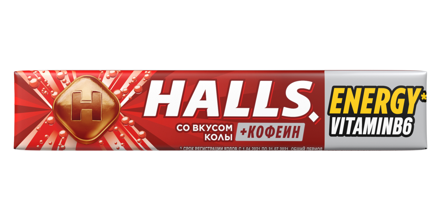 Леденцы Halls ментол Экстра, 24,5 гр