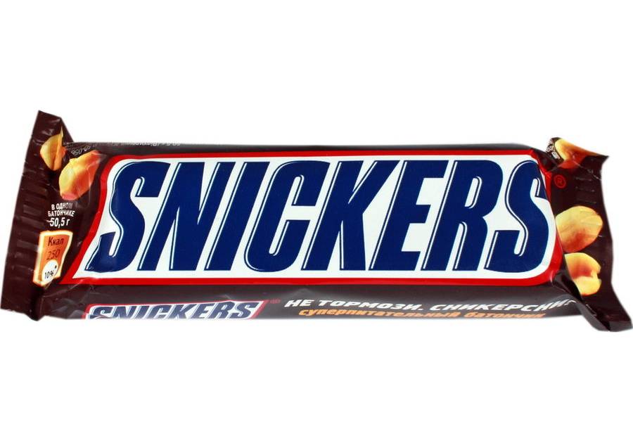 Батончик snickers super, 80 г