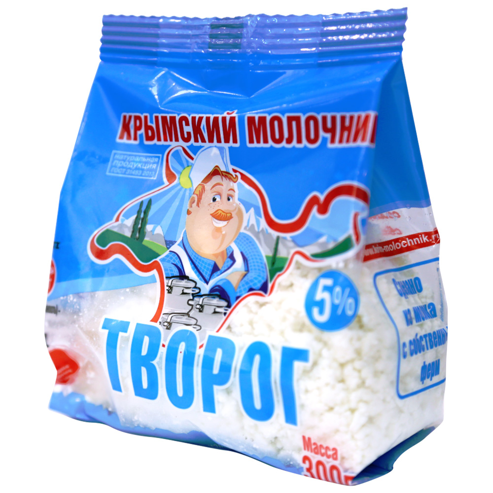 Творог г. Творог 300г. Творог Крымский. Крымский молочник. Творог 5%.