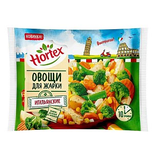 Овощи для жарки гриль 400г ТМ Хортекс с/м м/уп - купить в Симферополе
