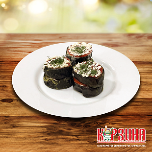 Баклажаны жареные с помидором и чесноком, вес 991033 по цене 499₽