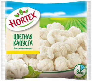 Быстрая доставка Цветная капуста 400г ТМ Хортекс с/м м/уп
