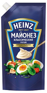 Быстрая доставка Майонез 500мл Хайнц" 67% Классический